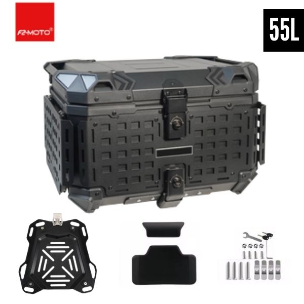 Topcase Armour 45L/55L Aluminium foldable Blindé - Armure | Road trip