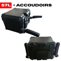 TopCase 45L/57L ABS | Full Black Universel
