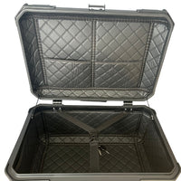 TopCase 62L Deep Black Flag Aluminium