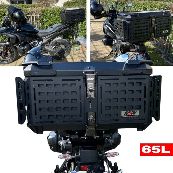 Topcase Armour 45L/55L/65L Aluminium Blindé ADV - MJW