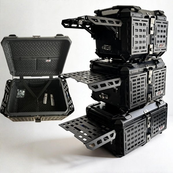Topcase Armour 45L/55L/65L Aluminium Blindé ADV - MJW