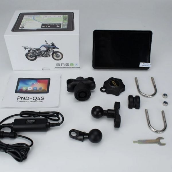 CarPlay Moto GPS Android Auto IPX7 - Tactile Étanche Universelle