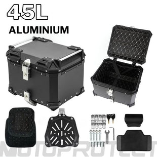 TOPCASE ALUMINIUM 45L Bagtecs - NOIR