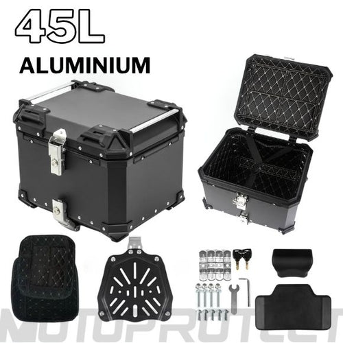 TOPCASE ALUMINIUM 45L Bagtecs - NOIR