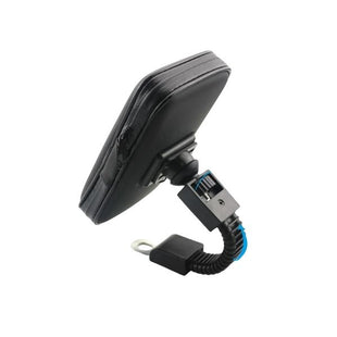 Support Rétroviseur Moto - Housse Étanche Smartphones