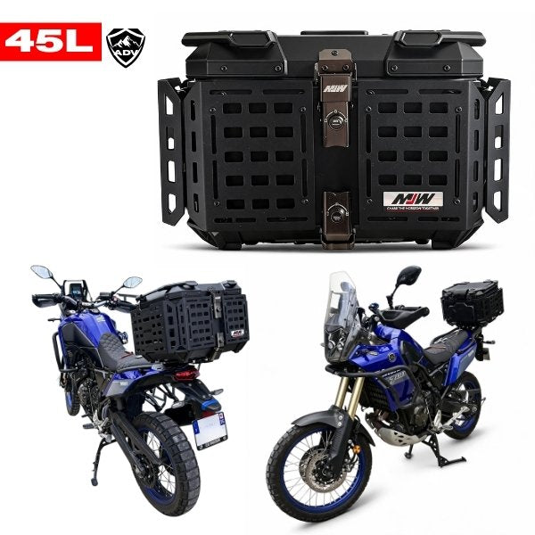 Topcase Armour 45L/55L/65L Aluminium Blindé ADV - MJW
