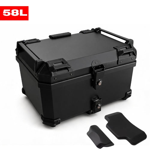 Top Case 58L ABS Deep Black – Coffre 2 casques