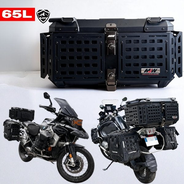 Topcase Armour 45L/55L/65L Aluminium Blindé ADV - MJW