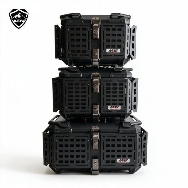 Topcase Armour 45L/55L/65L Aluminium Blindé ADV - MJW