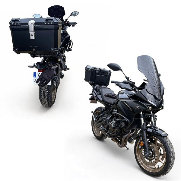 TopCase 45L/57L ABS | Full Black Universel