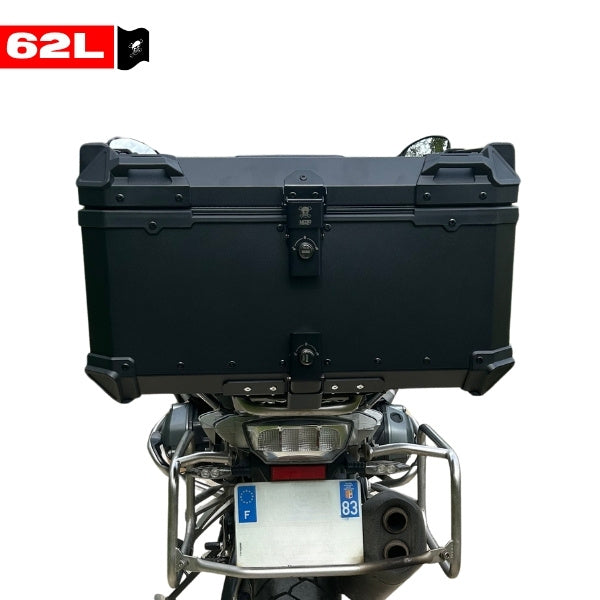 TopCase 62L Deep Black Flag Aluminium