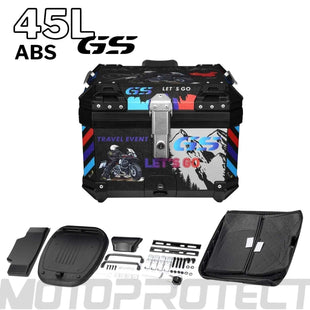 Top case 45l ABS GS Black