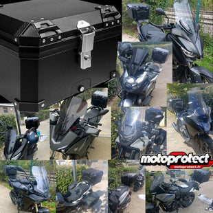 TopCase 45L/57L ABS | Full Black Universel