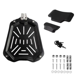 TOPCASE MOTO ALUMINIUM 65L Bagtecs - GRIS/NOIR