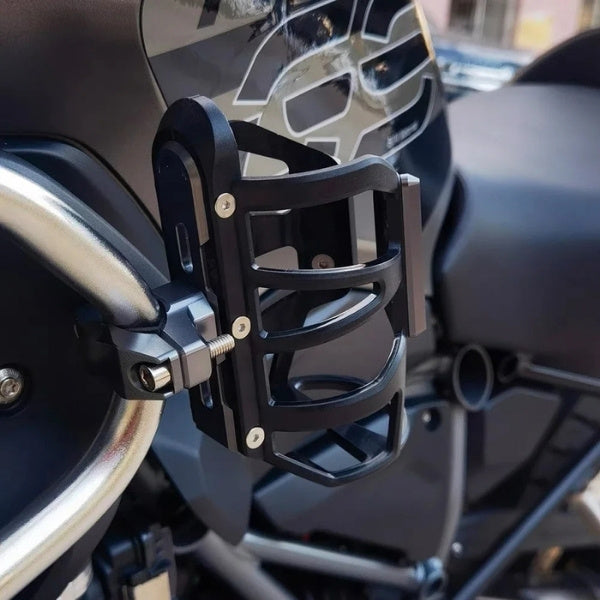 Porte-gobelet universel moto – Support boisson pour crash bar et guidon
