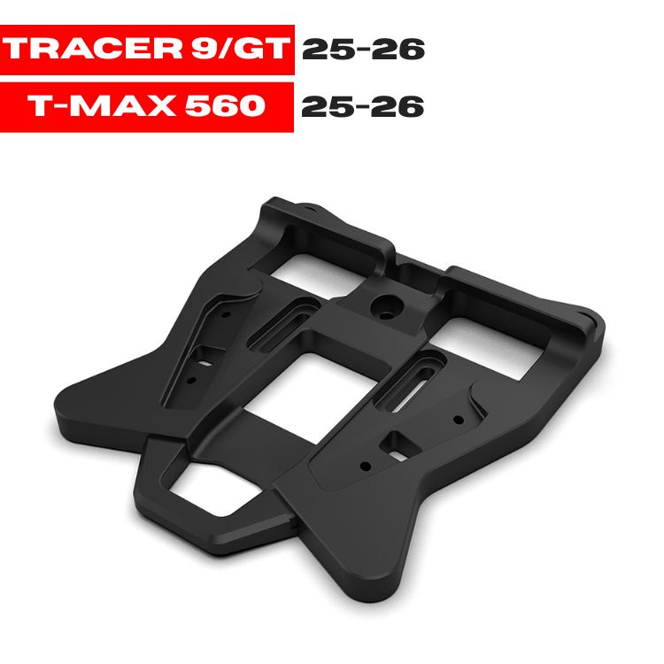 Support Top Case Yamaha Tracer 9 / 9 GT / GT+ & T-MAX 560 (2025-2026) – Aluminium