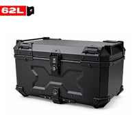 Top Case Aluminium Deep Full Black - 55L / 62L / 85L / 100L