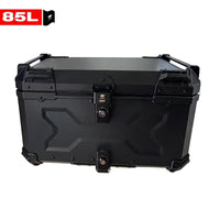 Top Case Aluminium Deep Full Black - 55L / 62L / 85L / 100L