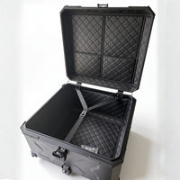 Top Case Aluminium Deep Full Black - 55L / 62L / 85L / 100L
