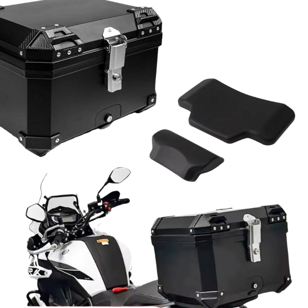 TopCase 45L/57L ABS | Coffre Moto Full Black Universel