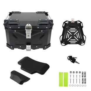 Top Case TC-X Aluminium Design Gaufrée - 45L/55L/65L Moto Universel