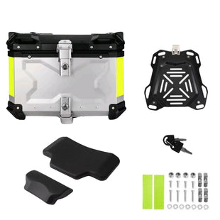 Top Case TC-X Aluminium Design Gaufrée - 45L/55L/65L Moto Universel