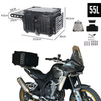 Topcase Armour 45L/55L Aluminium foldable Blindé - Armure | Road trip