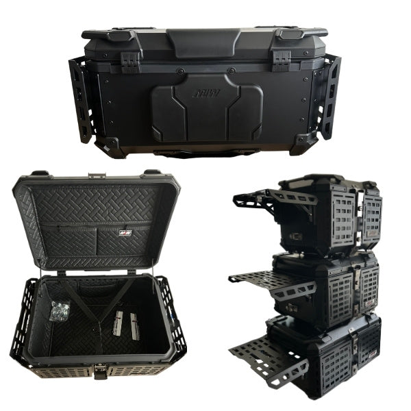 Topcase Armour 45L/55L/65L Aluminium Blindé ADV - MJW